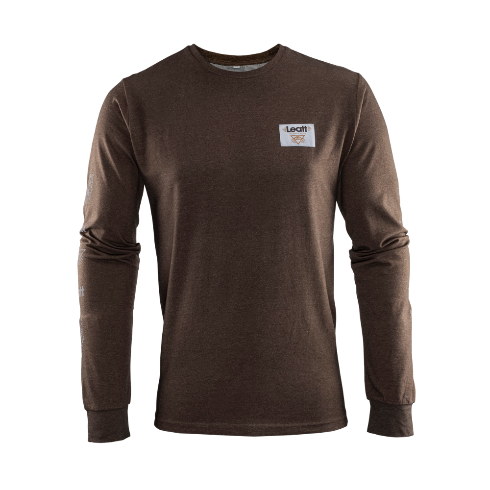 Camiseta Manga Longa Marrom - Leatt