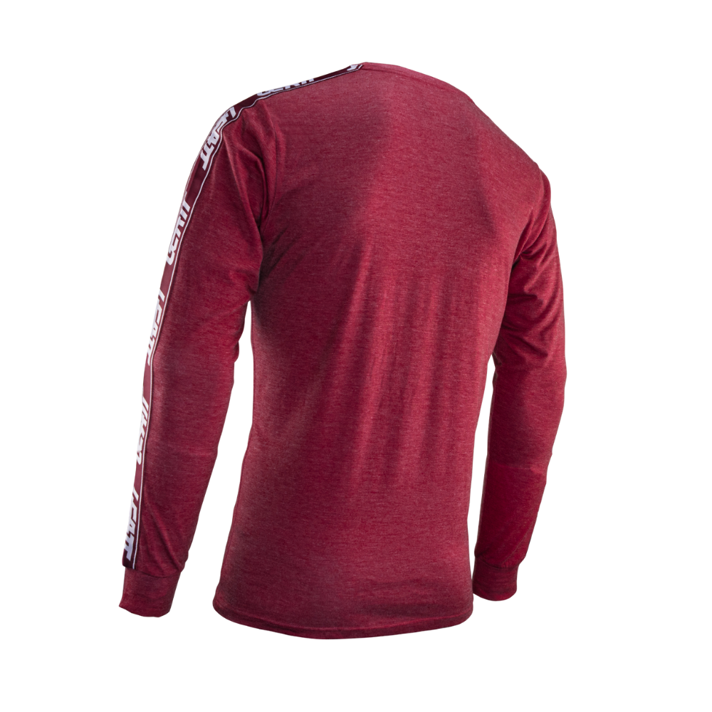 Camiseta Premium Manga Longa Bordo - Leatt