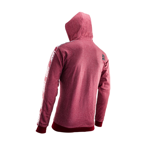 Moletom Premium Com Ziper Bordo - Leatt