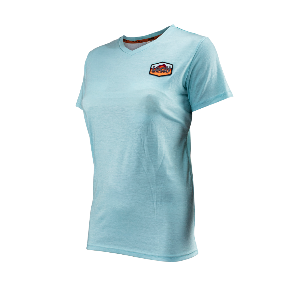 Camiseta Premium Feminino Azul Claro - Leatt