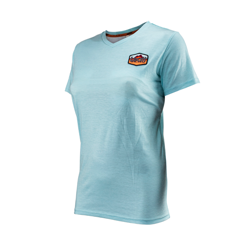 Camiseta Premium Feminino Azul Claro - Leatt