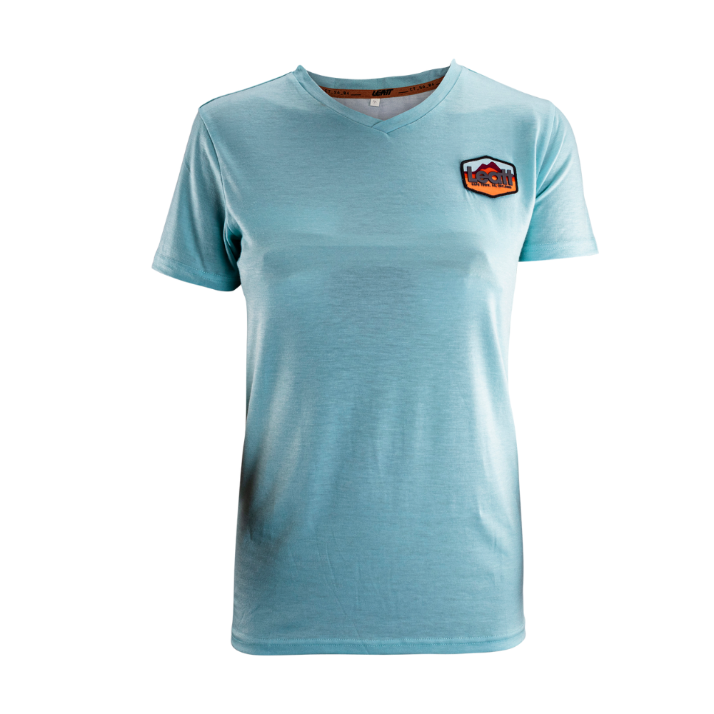 Camiseta Premium Feminino Azul Claro - Leatt