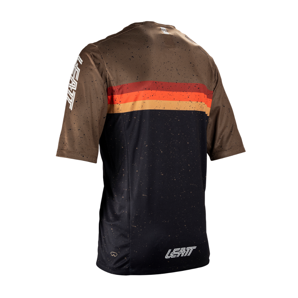 Camisa Mtb Enduro 3.0 Preto e Marrom - Leatt