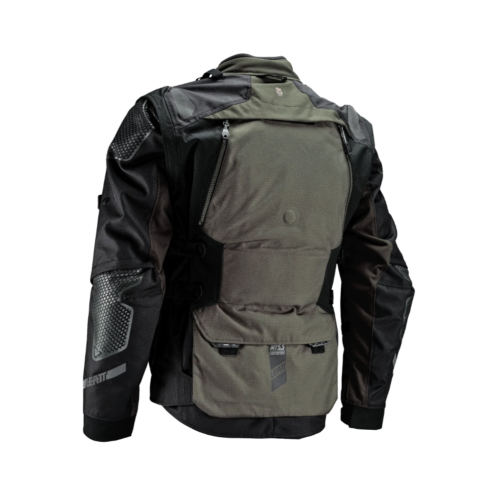 Jaqueta Adventure Multitour 5.5 Verde e Preto  - Leatt