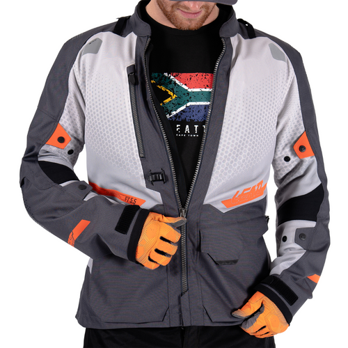 Jaqueta Adventure Flowtour 5.5 Cinza e Preto - Leatt