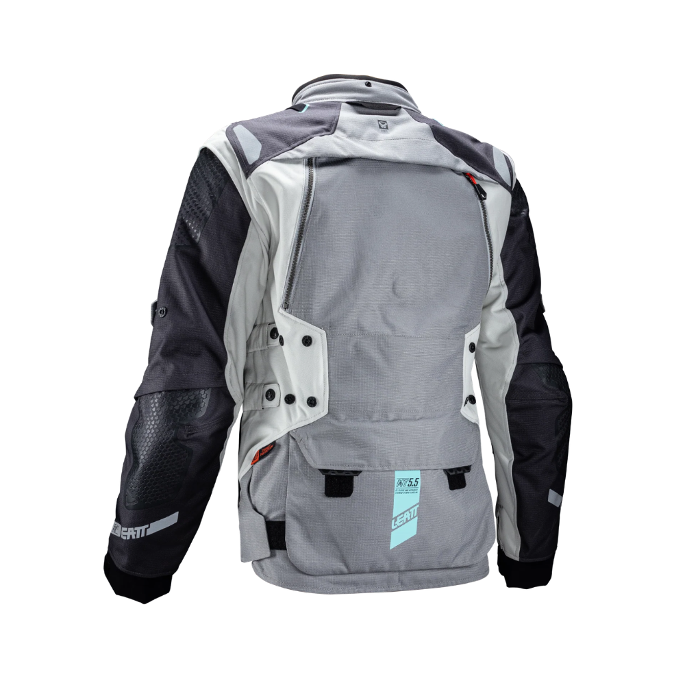 Jaqueta Adventure Multitour 5.5 Feminino Cinza e Preto - Leatt
