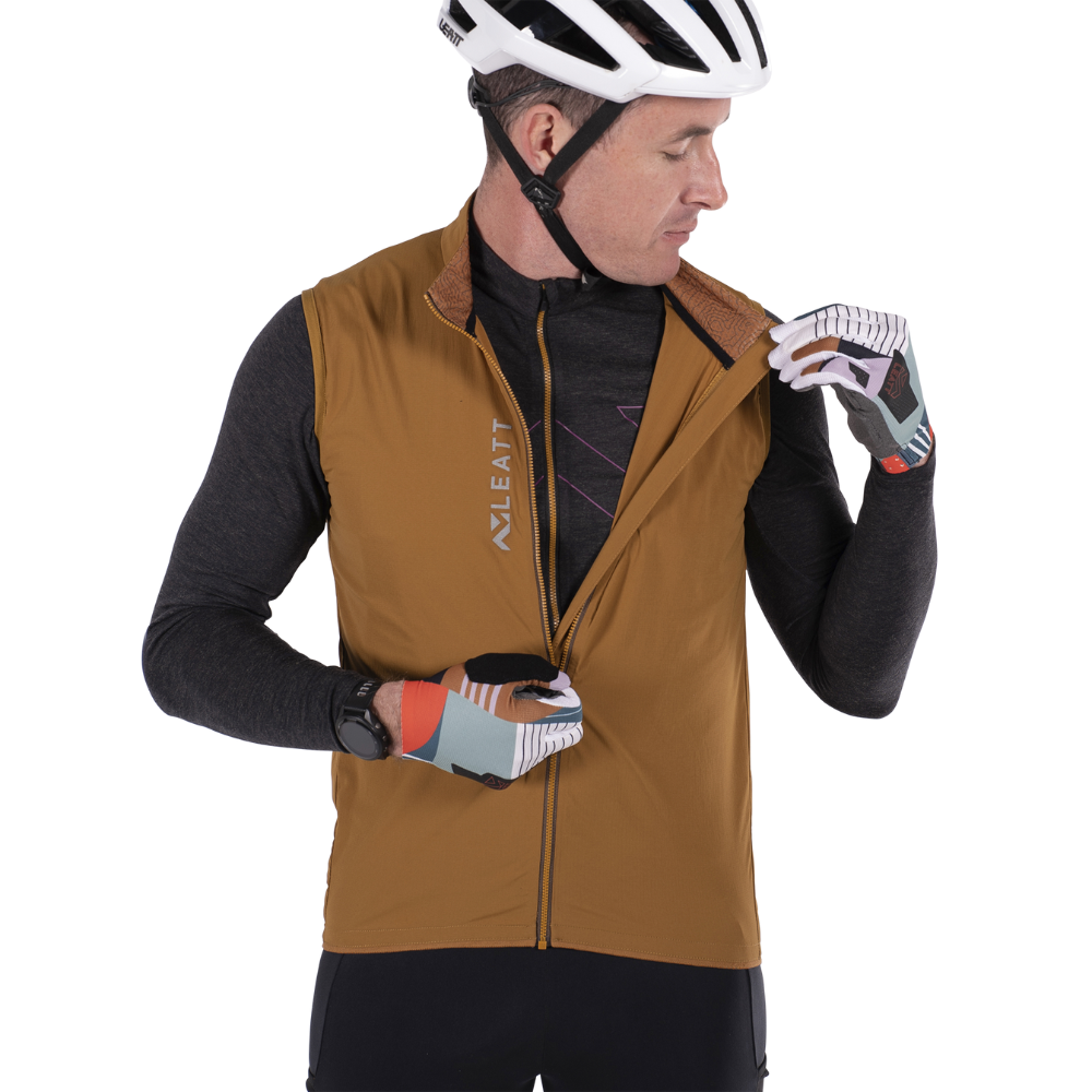 Colete Corta-Vento Mtb Endurance 2.0 Marrom - Leatt