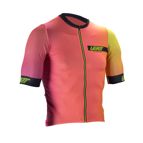 Camisa Mtb Endurance 6.0 Rosa e Verde - Leatt