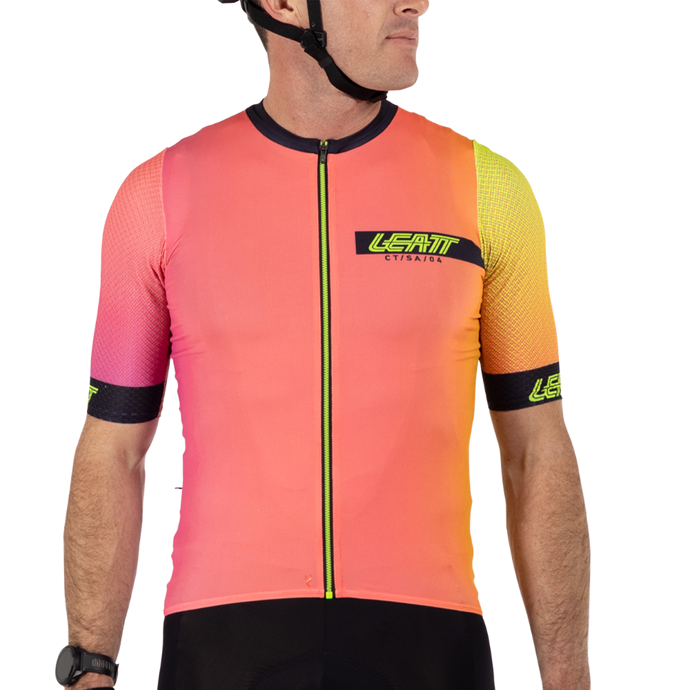 Camisa Mtb Endurance 6.0 Rosa e Verde - Leatt