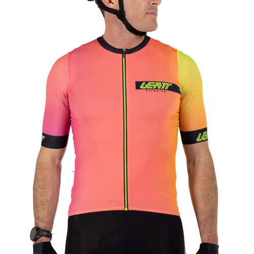 Camisa Mtb Endurance 6.0 Rosa e Verde - Leatt
