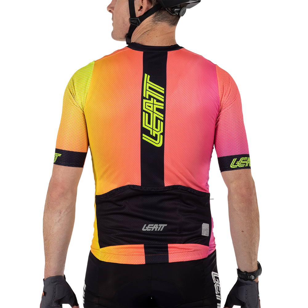 Camisa Mtb Endurance 6.0 Rosa e Verde - Leatt