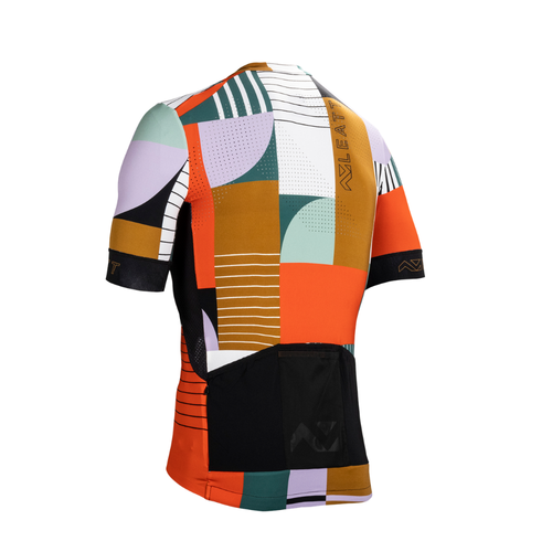 Camisa Mtb Endurance 5.0 Branco, Verde e Marrom - Leatt