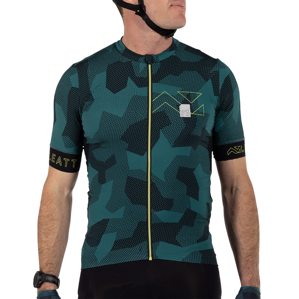 Camisa Mtb Endurance 5.0 Verde Escuro - Leatt