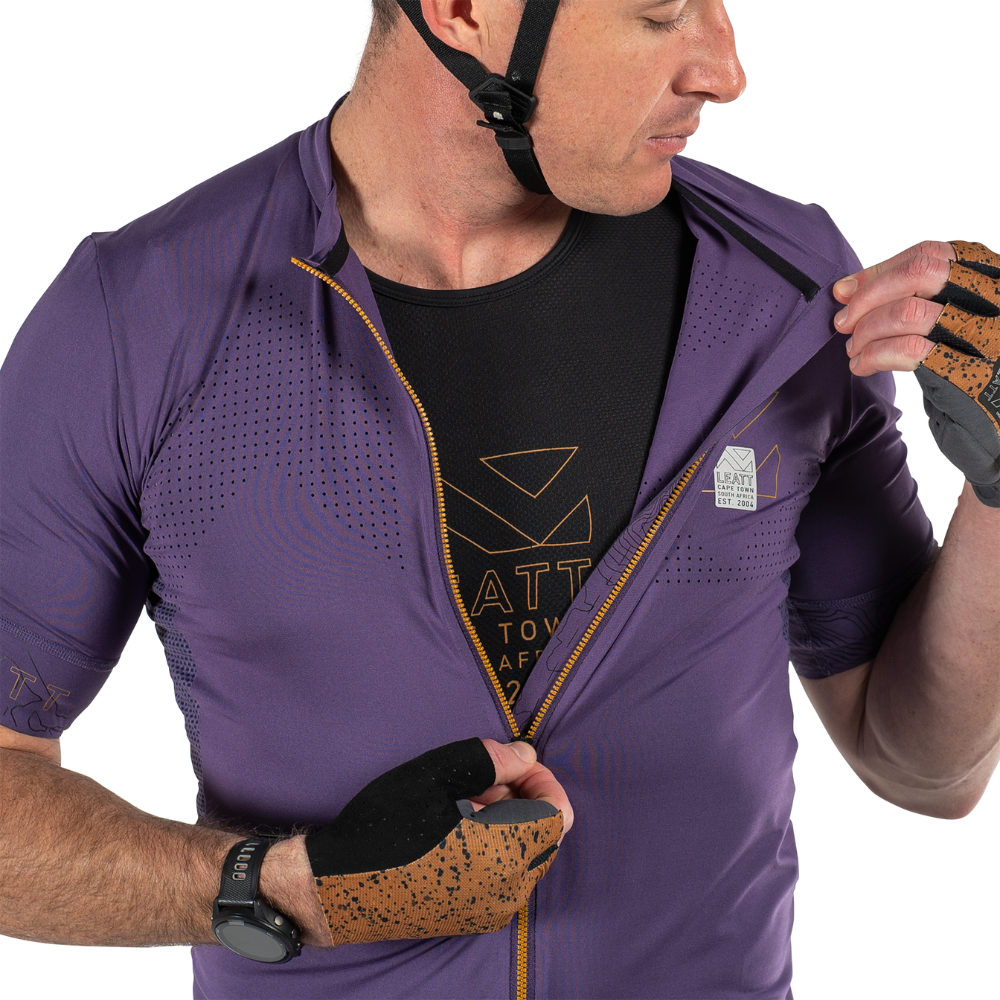 Camisa Mtb Endurance 5.0 Roxo - Leatt