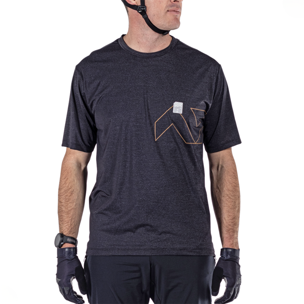 Camisa MTB Trail X-Flow 1.0 Preto - Leatt