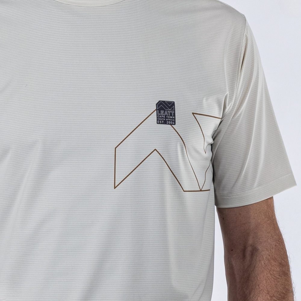 Camisa MTB Trail X-Flow 1.0 Bege - Leatt