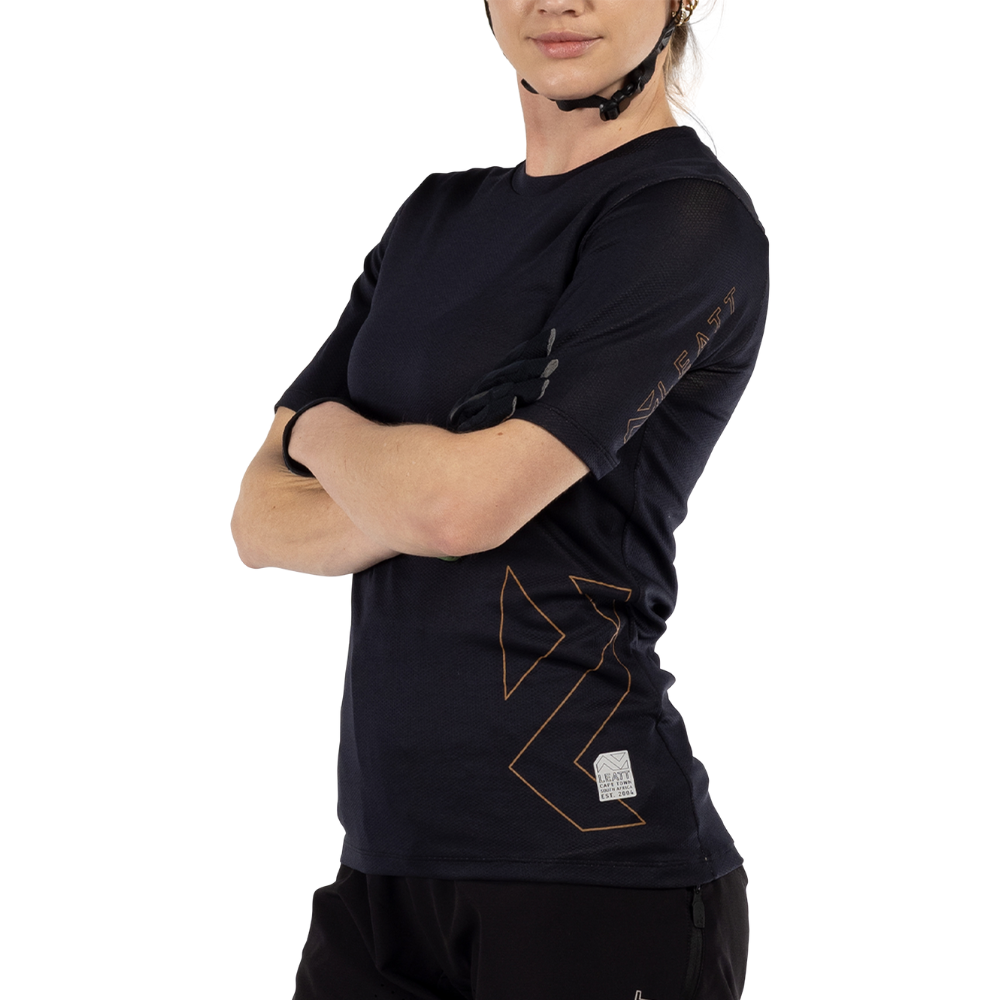 Camisa Mtb Trail Feminino 2.0 Preto  - Leatt
