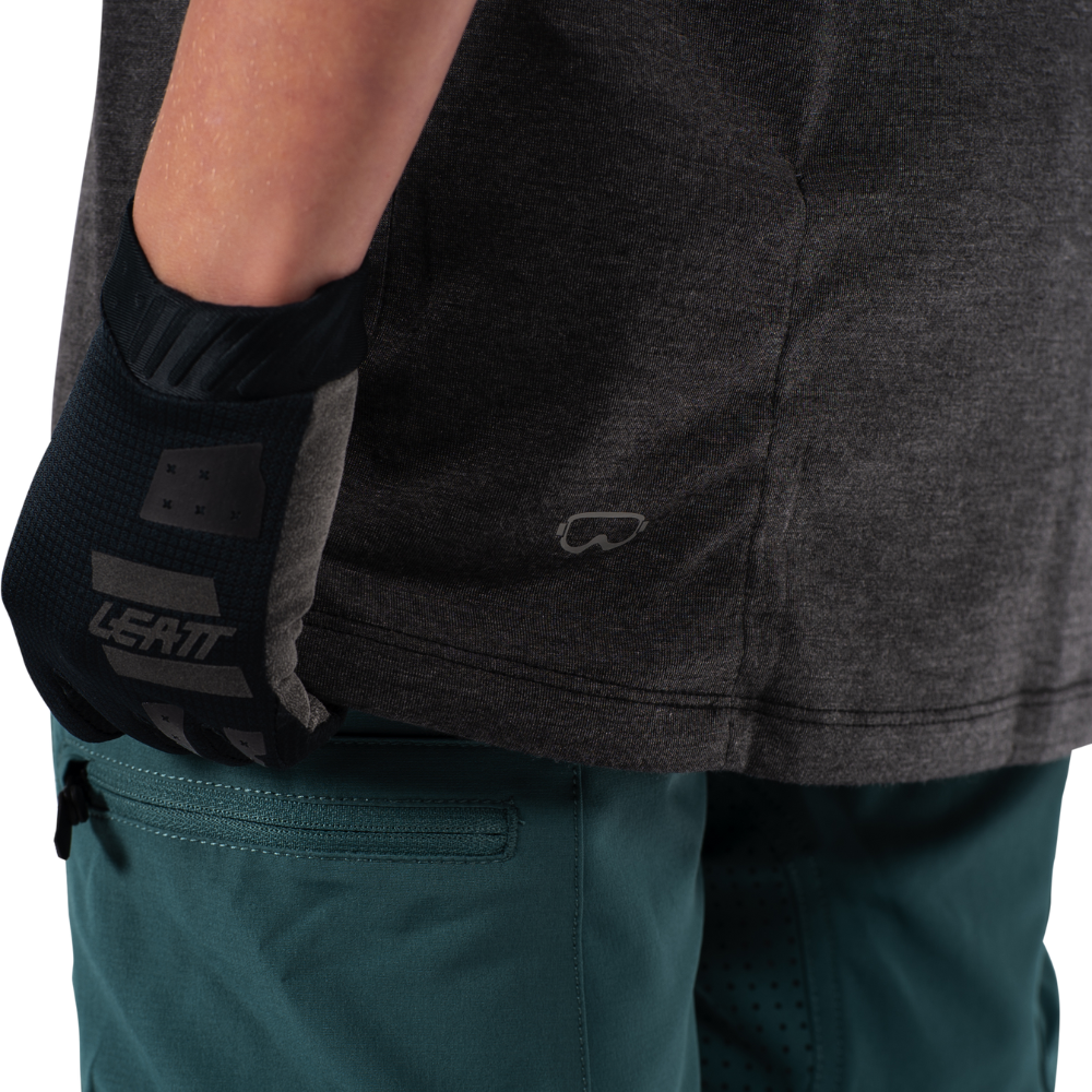 Camisa Mtb Allmtn 2.0 Jr Preto Leatt