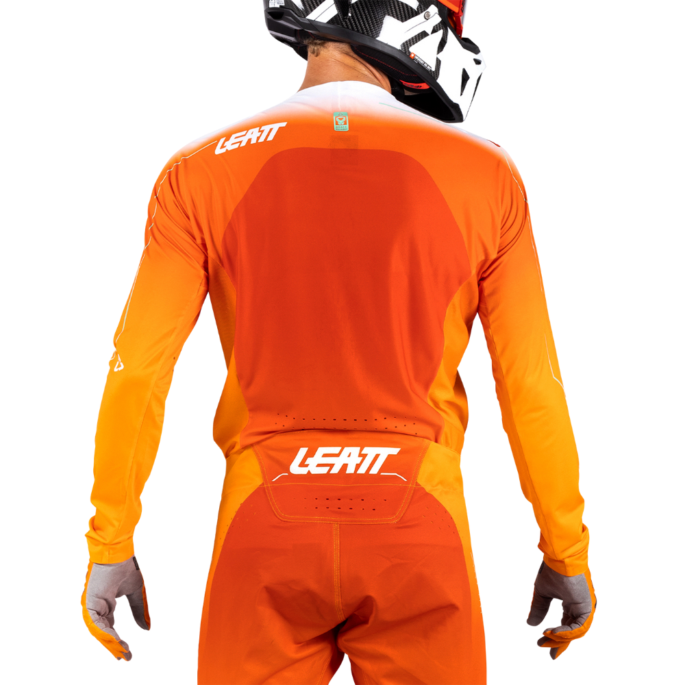 Camisa Moto Ultraweld 5.5 Laranja e Branco - Leatt