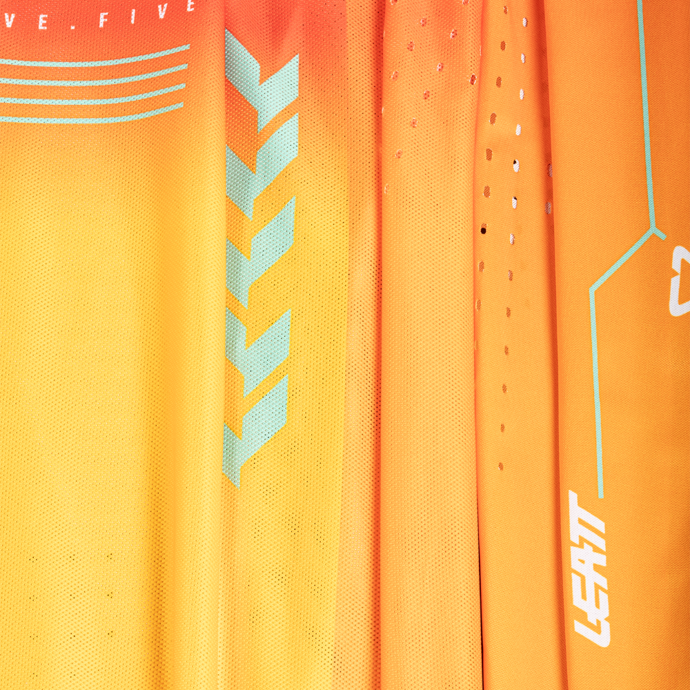 Camisa Moto Ultraweld 5.5 Laranja e Branco - Leatt