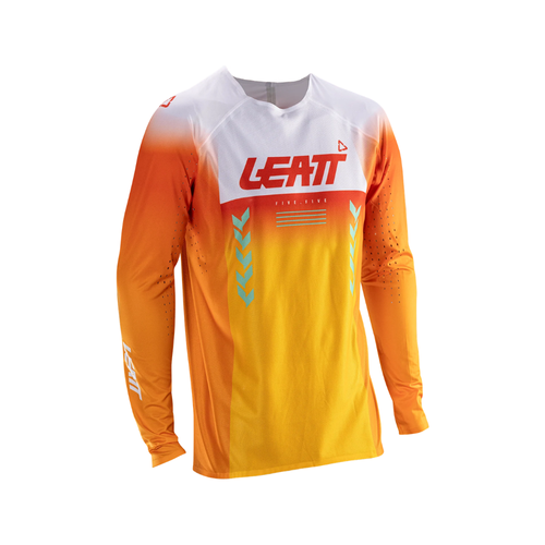 Camisa Moto Ultraweld 5.5 Laranja e Branco - Leatt