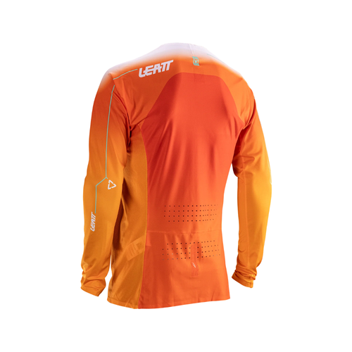 Camisa Moto Ultraweld 5.5 Laranja e Branco - Leatt