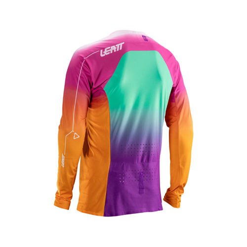 Camisa Moto Ultraweld 5.5 Verde, Laranja e Branco - Leatt