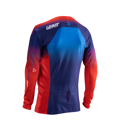 Camisa Moto Ultraweld 5.5 Azul e Vermelho - Leatt