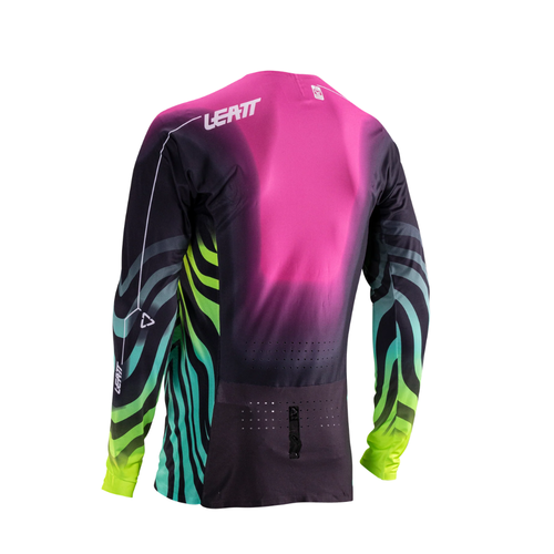 Camisa Moto Ultraweld 5.5 Preto, Verde e Rosa - Leatt
