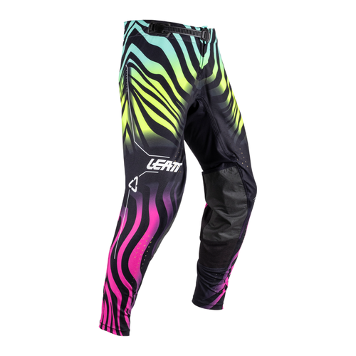 Calça Moto I.K.S 5.5 Preto, Verde e Rosa - Leatt