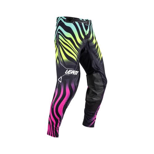 Calça Moto I.K.S 5.5 Preto, Verde e Rosa - Leatt
