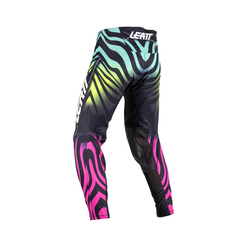Calça Moto I.K.S 5.5 Preto, Verde e Rosa - Leatt