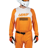 Camisa Moto Lite 4.5 Laranja e Branco - Leatt