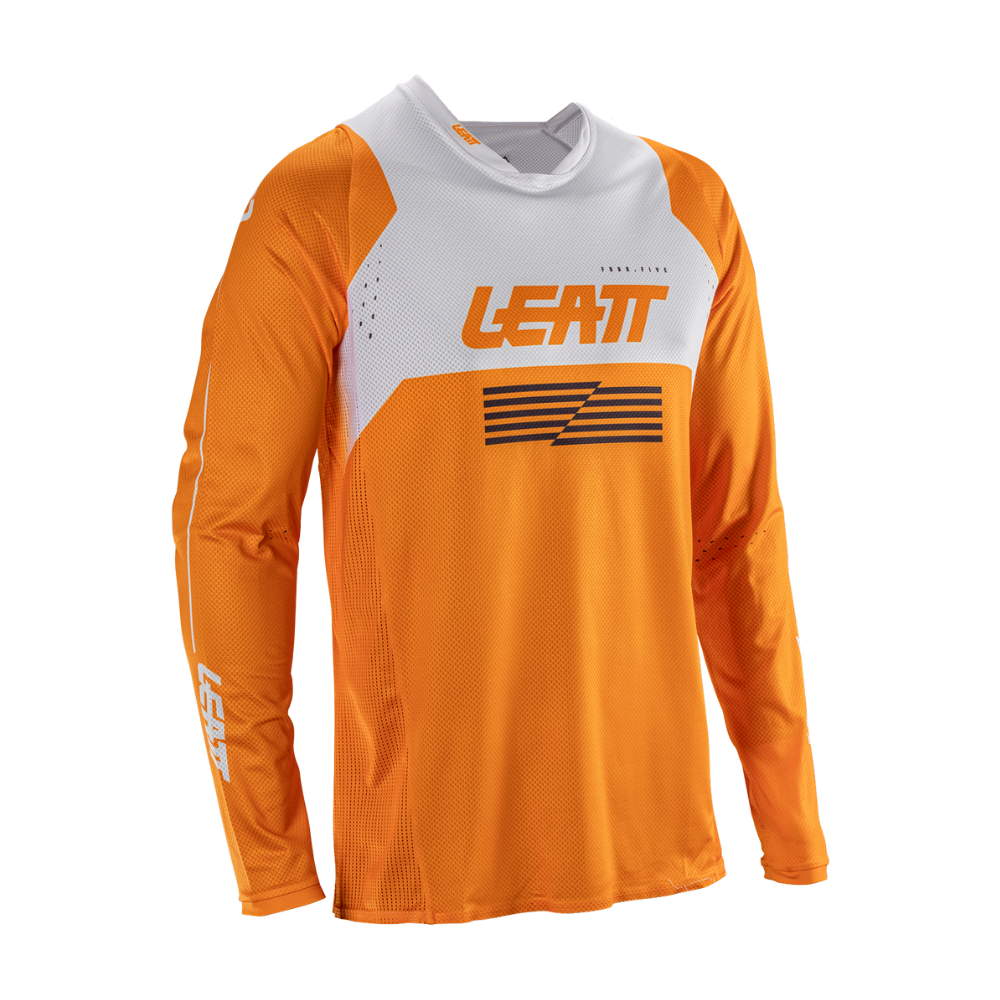 Camisa Moto Lite 4.5 Laranja e Branco - Leatt