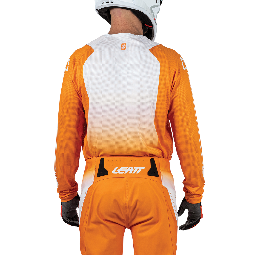 Camisa Moto Lite 4.5 Laranja e Branco - Leatt