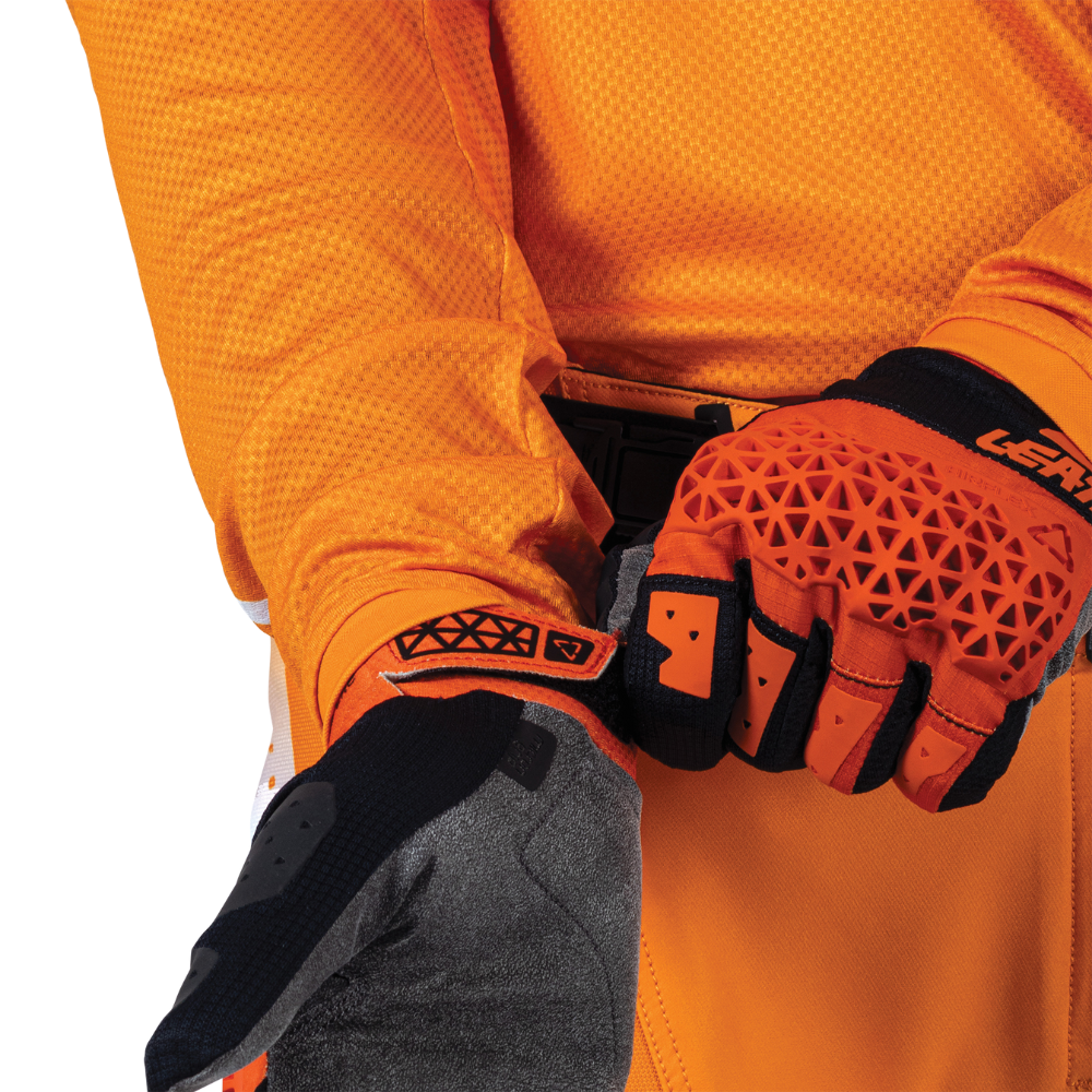 Camisa Moto Lite 4.5 Laranja e Branco - Leatt