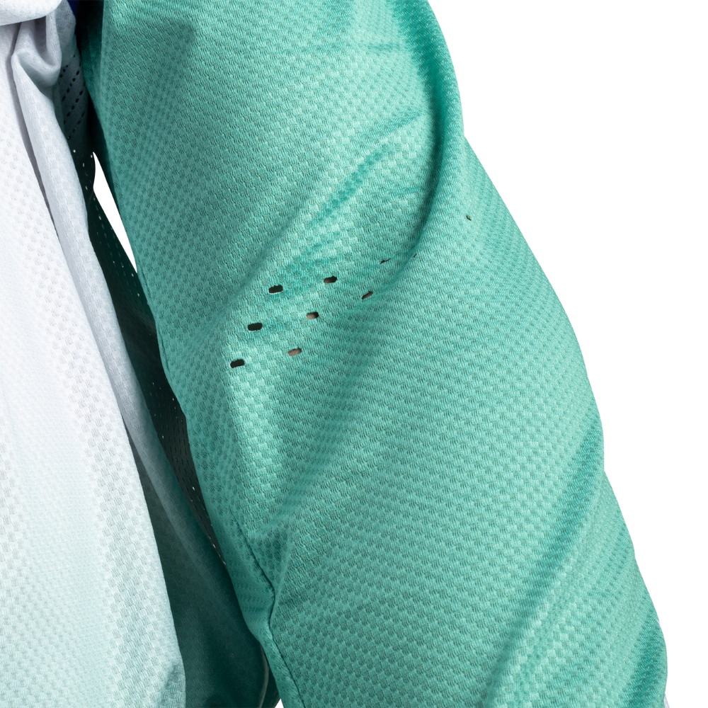 Camisa Moto Lite 4.5 Verde, Roxo e Branco - Leatt