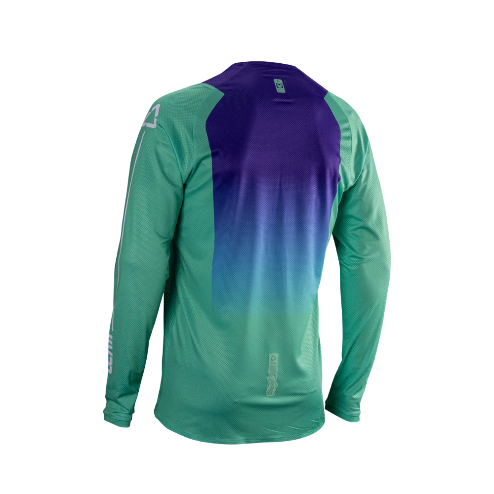 Camisa Moto Lite 4.5 Verde, Roxo e Branco - Leatt