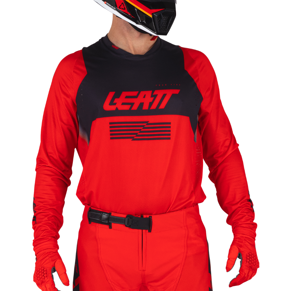 Camisa Moto Lite 4.5 Vermelho e Preto - Leatt