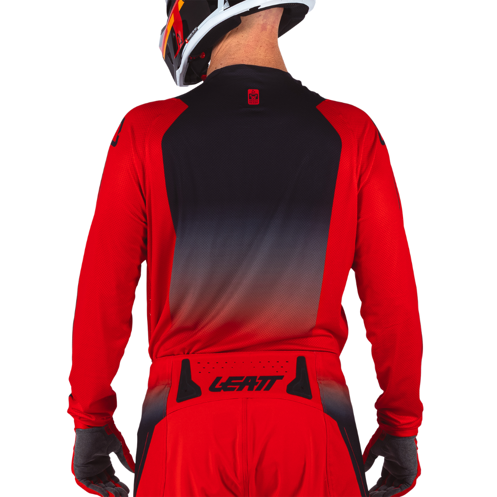 Camisa Moto Lite 4.5 Vermelho e Preto - Leatt