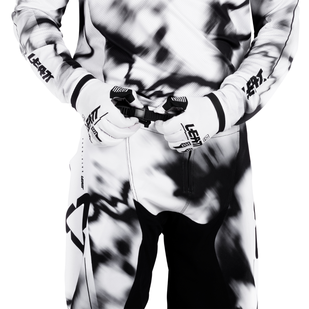 Calça Moto 4.5 Branco e Preto - Leatt