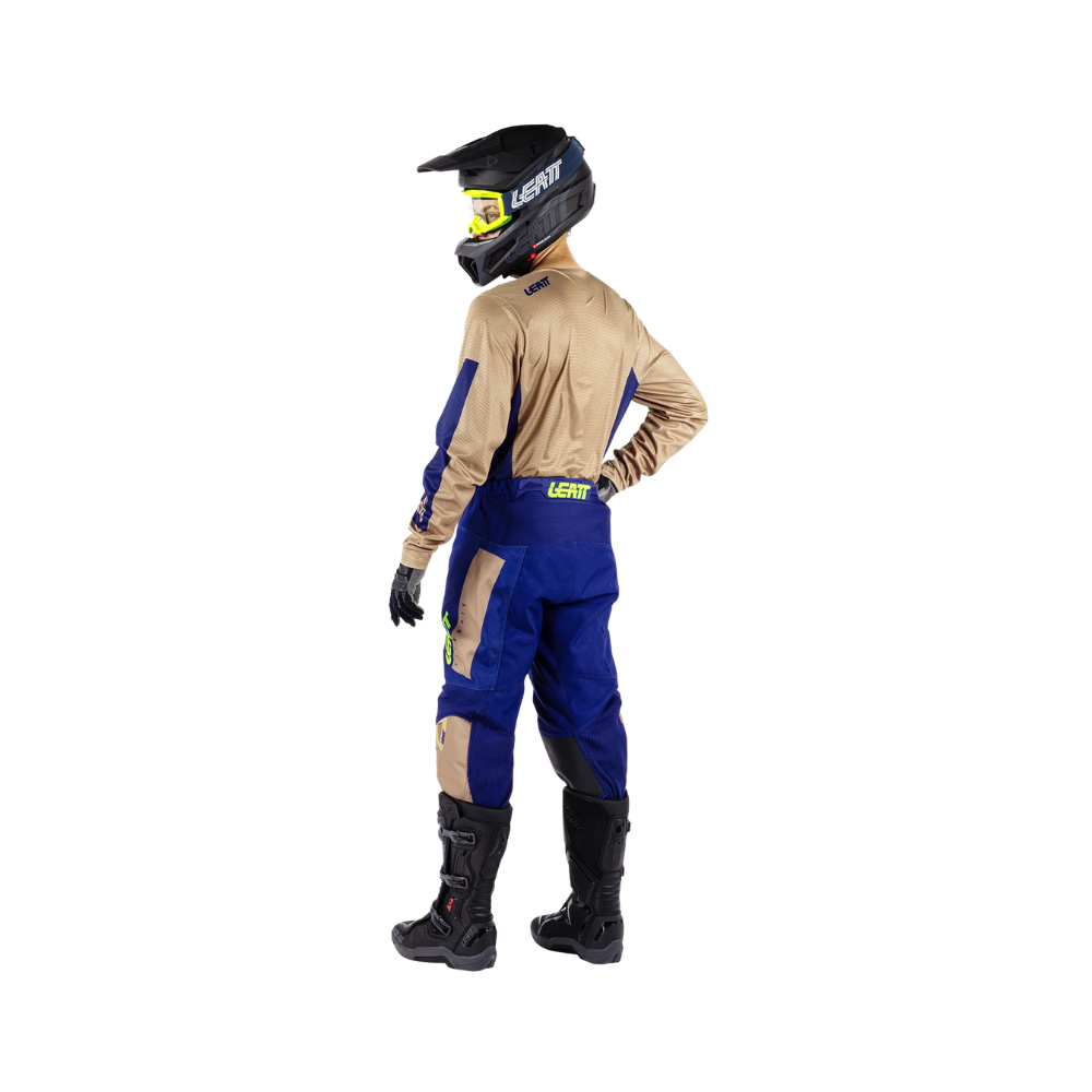 Ride Kit Moto 3.5 Marrom e Azul - Leatt