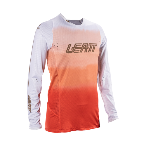 Camisa Moto Lite 4.5 Feminino Laranja e Branco - Leatt