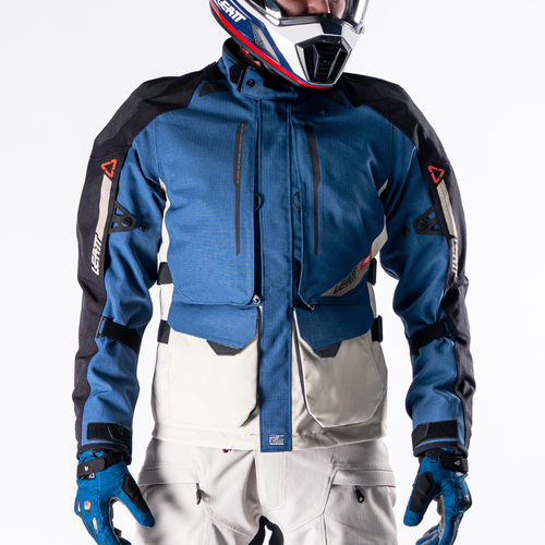 Jaqueta Adventure Dritour 5.5 Azul com Bege - Leatt