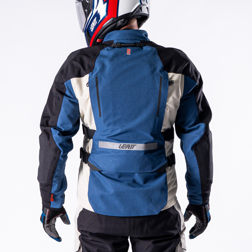 Jaqueta Adventure Dritour 5.5 Azul com Bege - Leatt