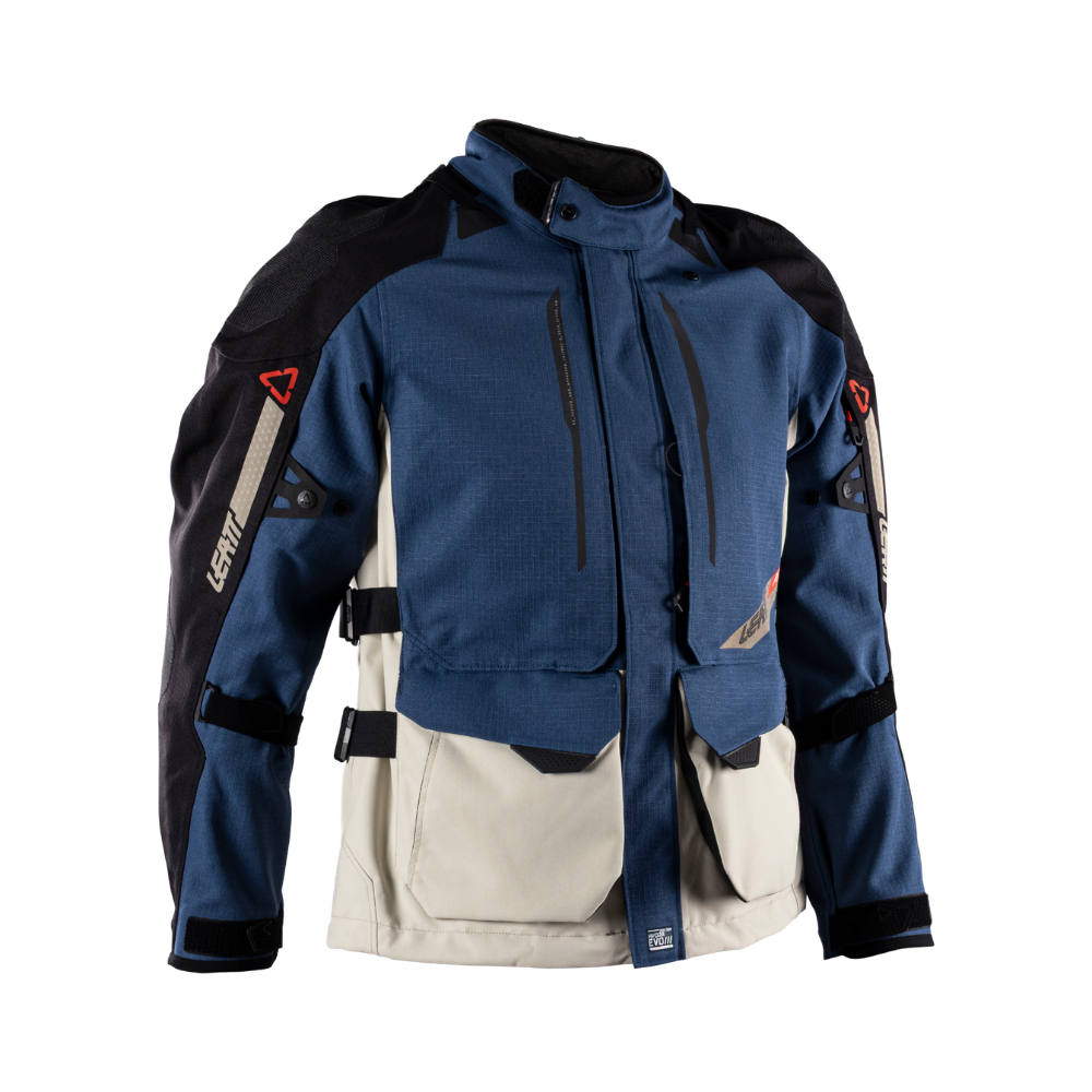 Jaqueta Adventure Dritour 5.5 Azul com Bege - Leatt