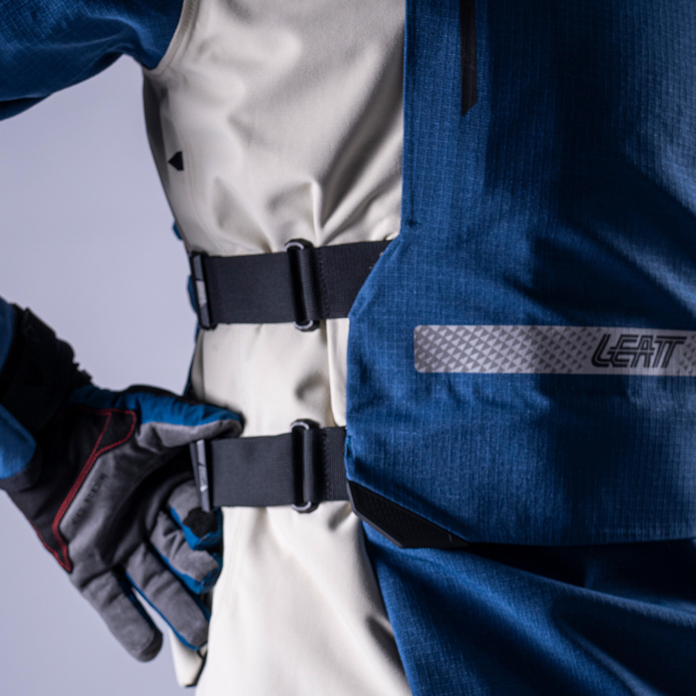 Jaqueta Adventure Dritour 5.5 Azul com Bege - Leatt