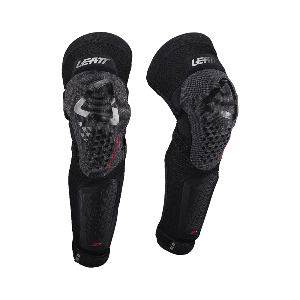 Joelheira 3DF 5.0 Evo EXT Junior Preto - Leatt