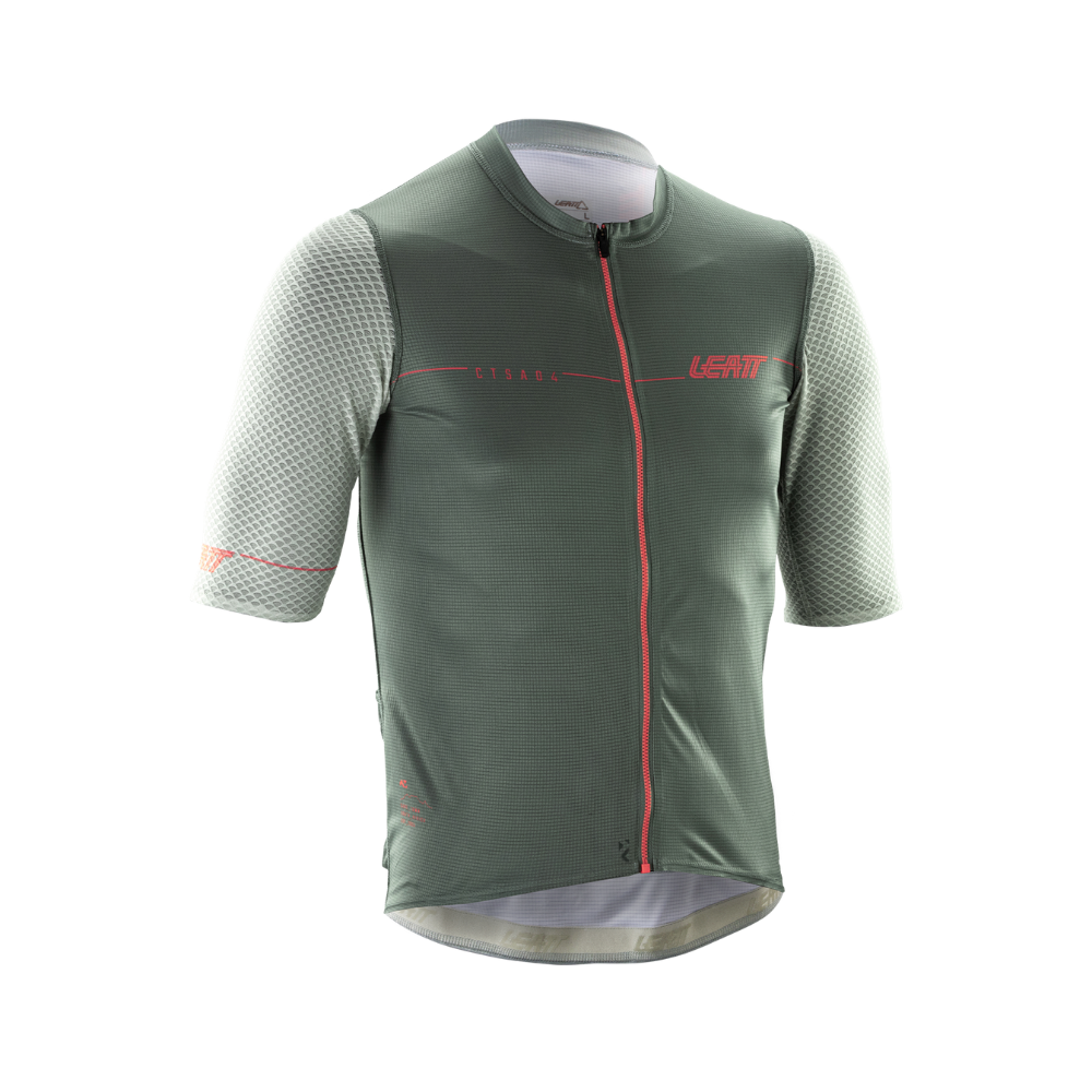 Camisa MTB Endurance 6.0 Verde com Creme - Leatt