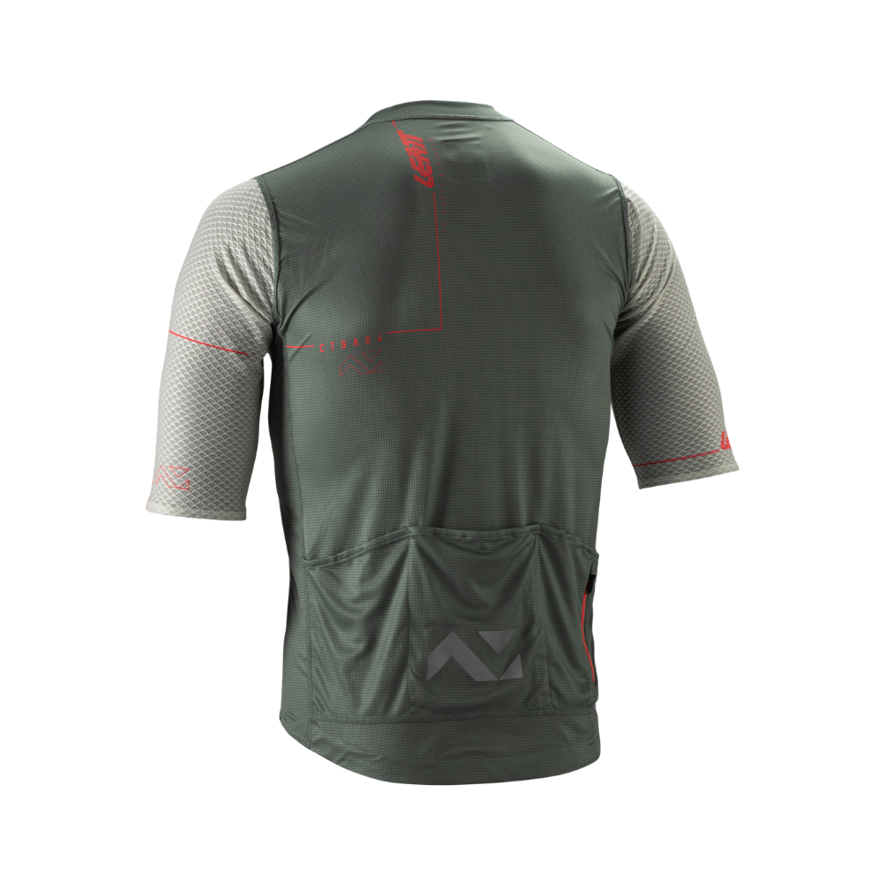 Camisa MTB Endurance 6.0 Verde com Creme - Leatt